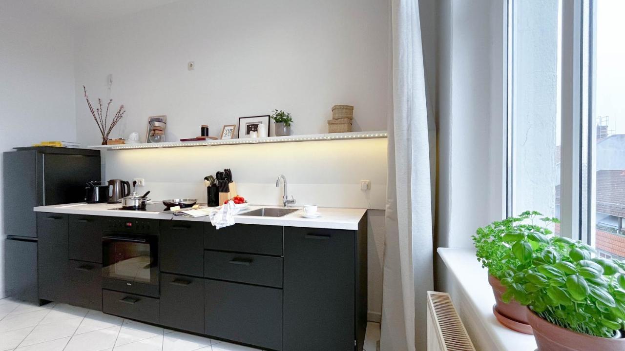 Moka Living-Sunset Apt, Nordic Design,Kueche,Wlan, Smarttv Магдебург Екстериор снимка